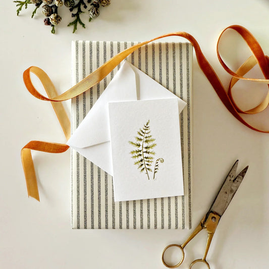 fern mini enclosure notecard