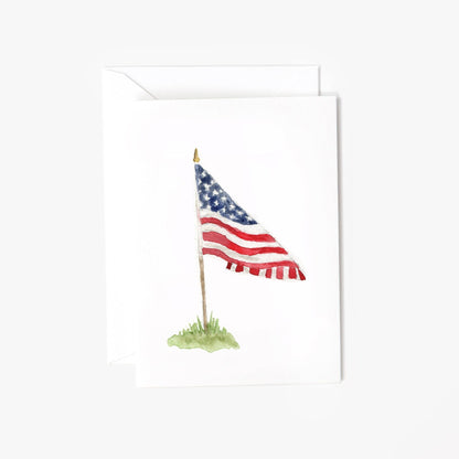 american flag mini notecard - emily lex studio