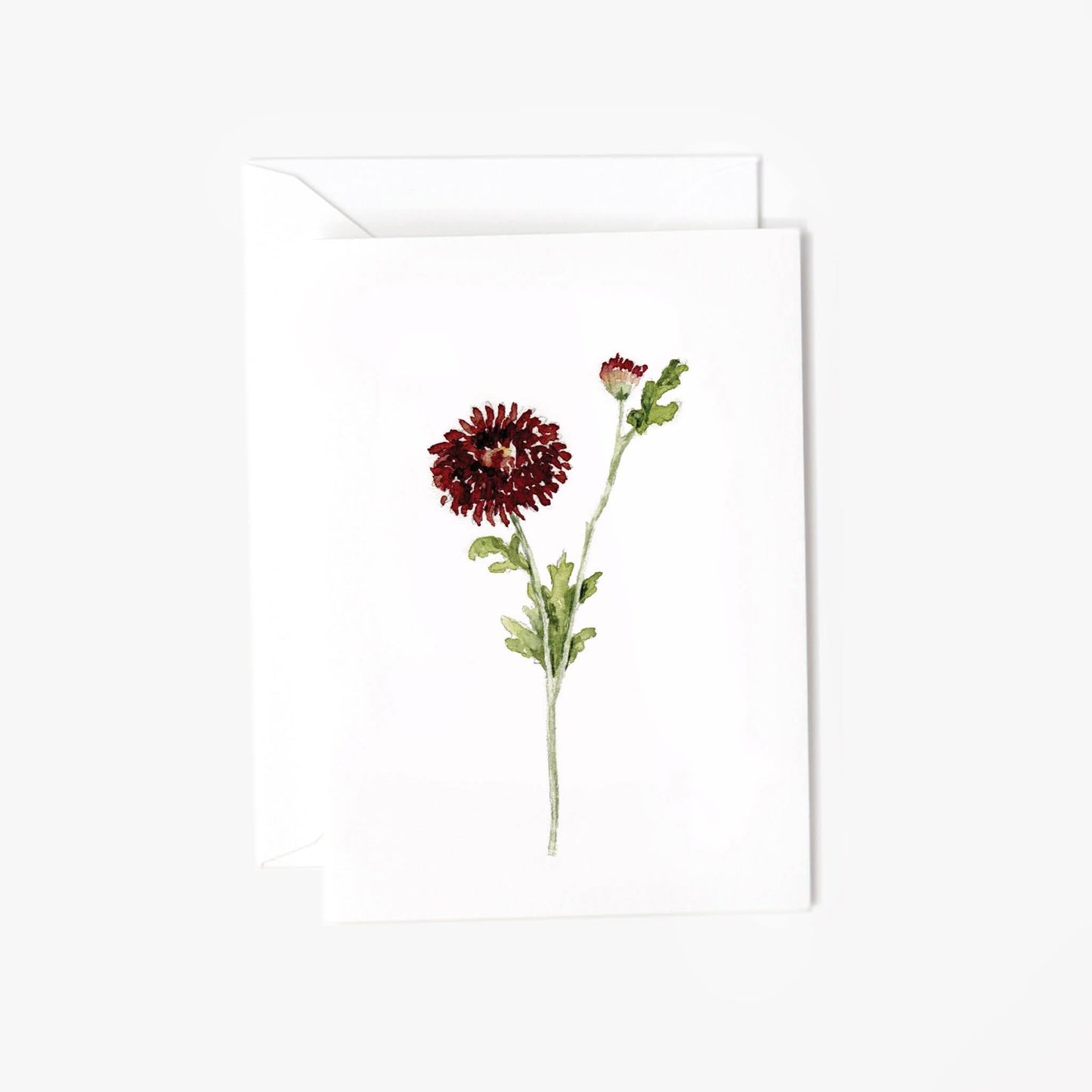 dahlia stem mini notecard - emily lex studio