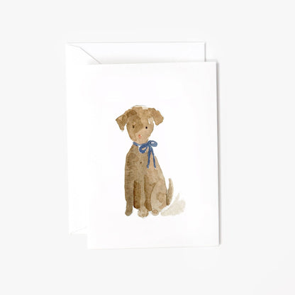 dog mini notecard - emily lex studio