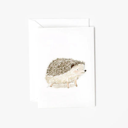 hedgehog mini enclosure notecard