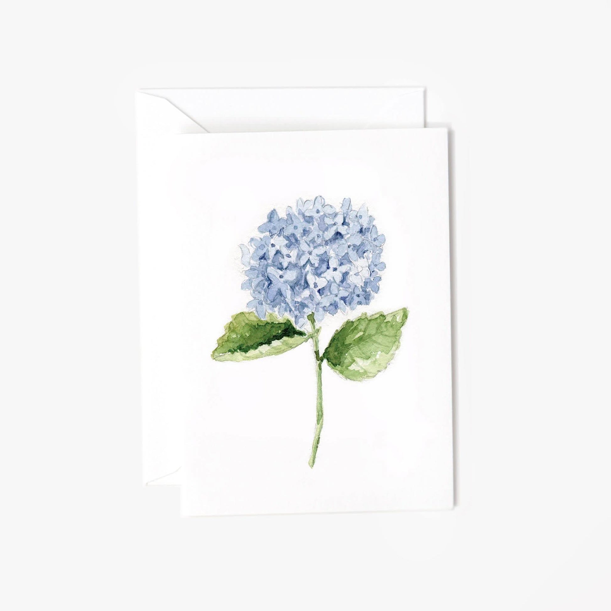 hydrangea stem mini notecard - emily lex studio