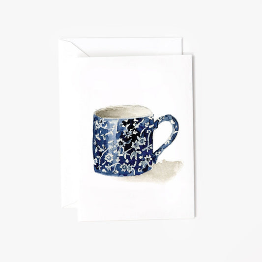 calico mug mini notecard - emily lex studio - mini notecard