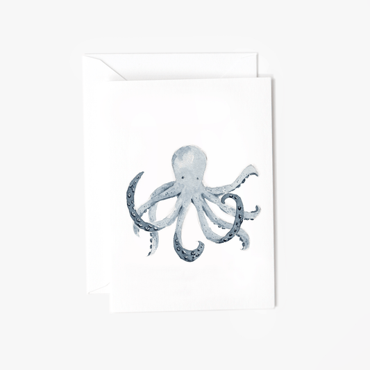 octopus mini notecard - emily lex studio