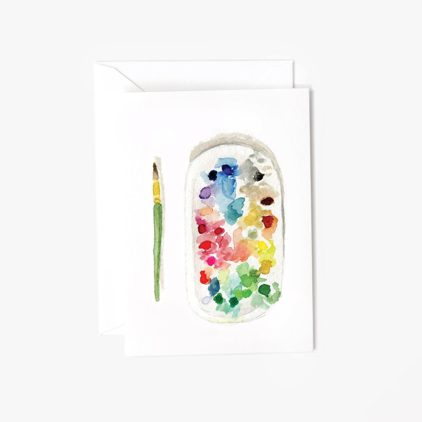 paint palette mini notecard - emily lex studio