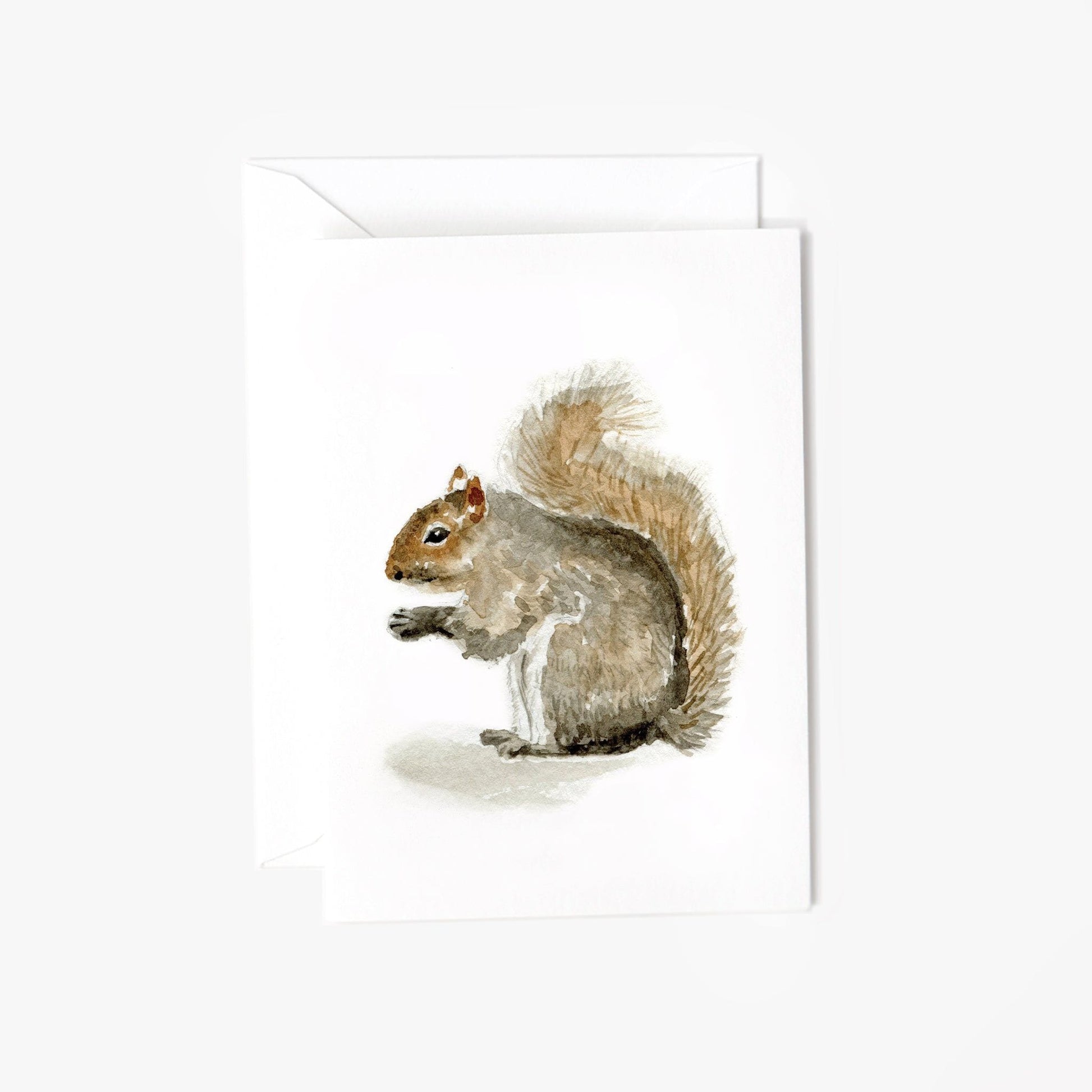 squirrel mini notecard - emily lex studio - mini notecard