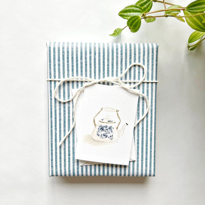 teapot mini notecard - emily lex studio