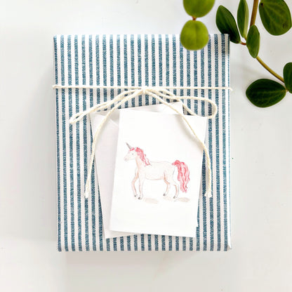 unicorn mini enclosure notecard