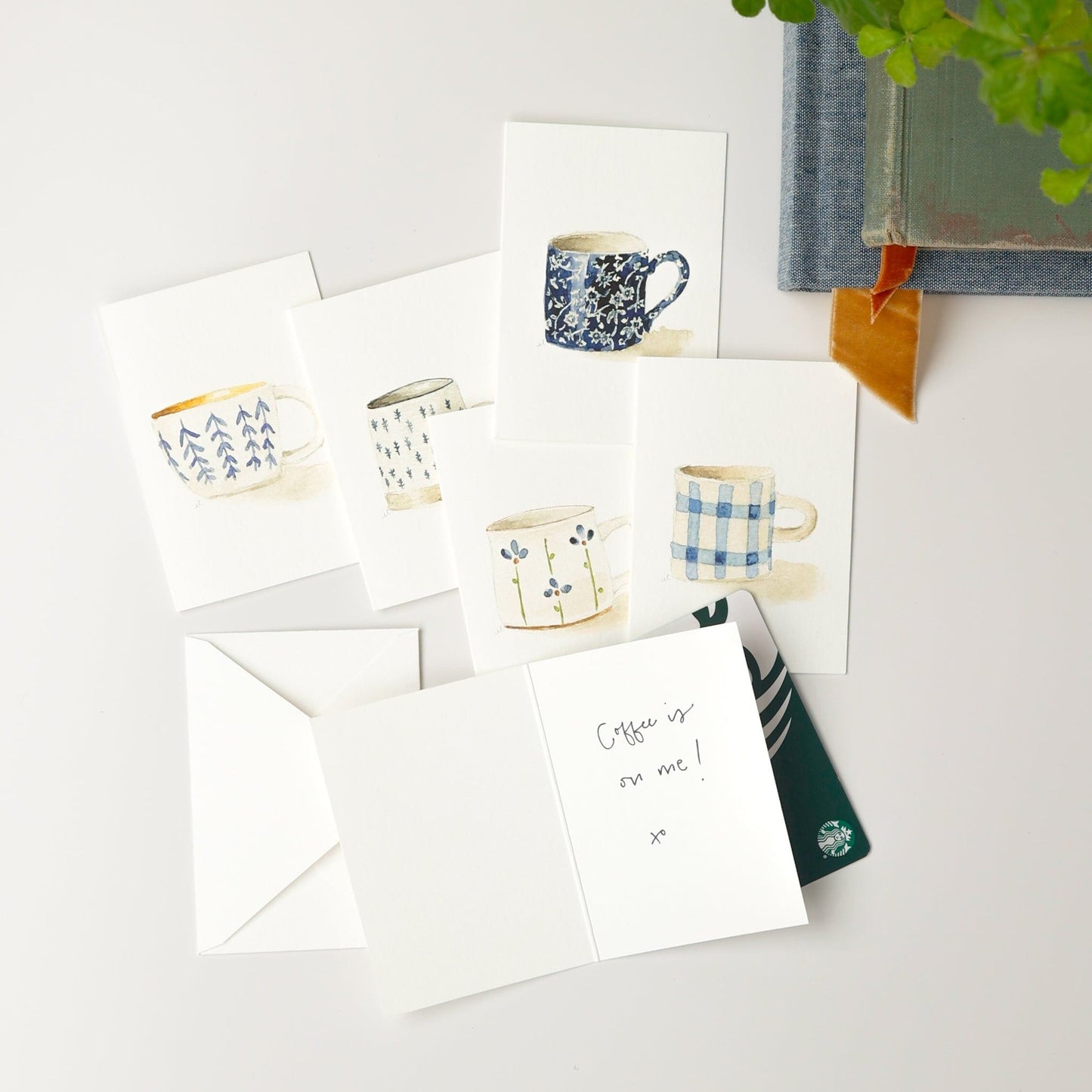 mugs mini card set - emily lex studio