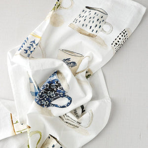 mugs tea towel
