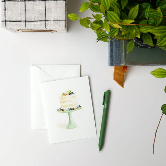 cake notecards - emily lex studio