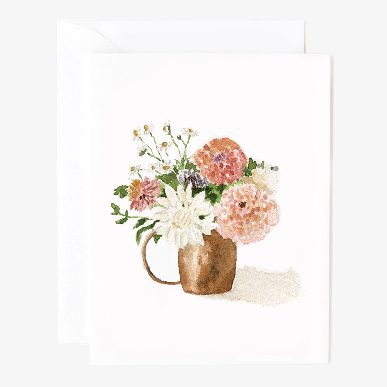 dahlia bouquet notecards - emily lex studio