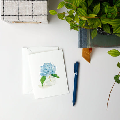 hydrangea notecards - emily lex studio