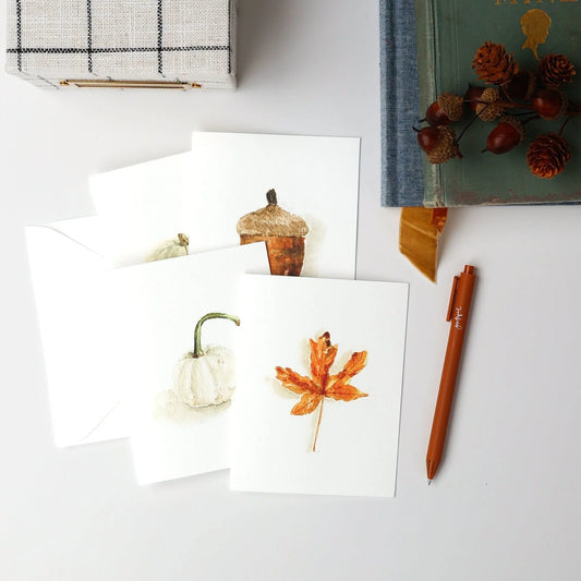 autumn notecard set - emily lex studio