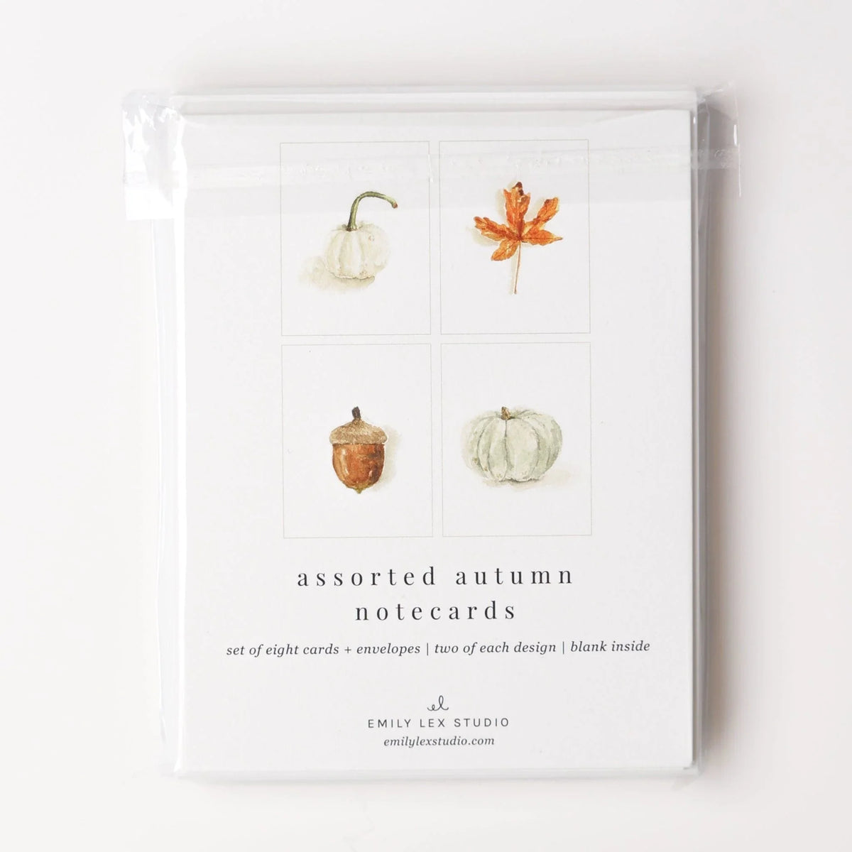 autumn notecard set - emily lex studio