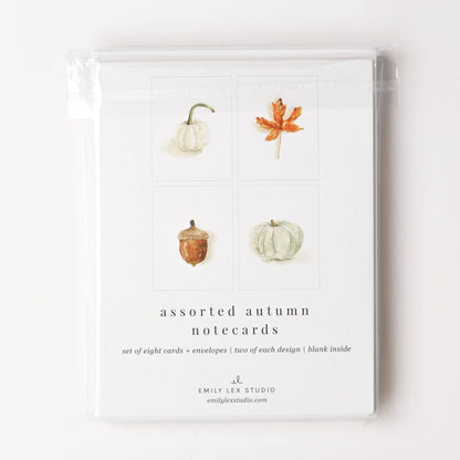 autumn notecard set - emily lex studio