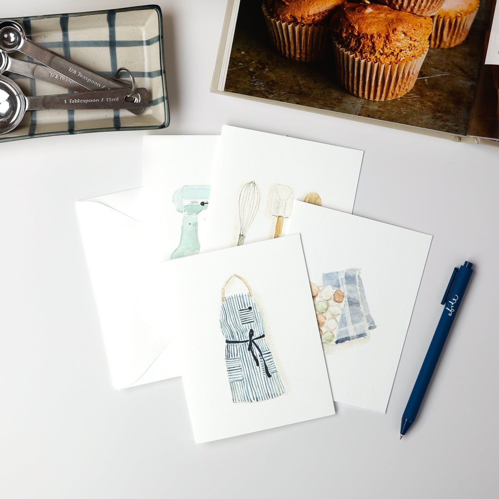 baking notecard set - emily lex studio