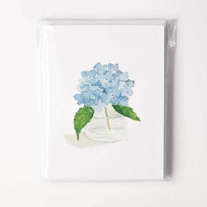 hydrangea notecards - emily lex studio