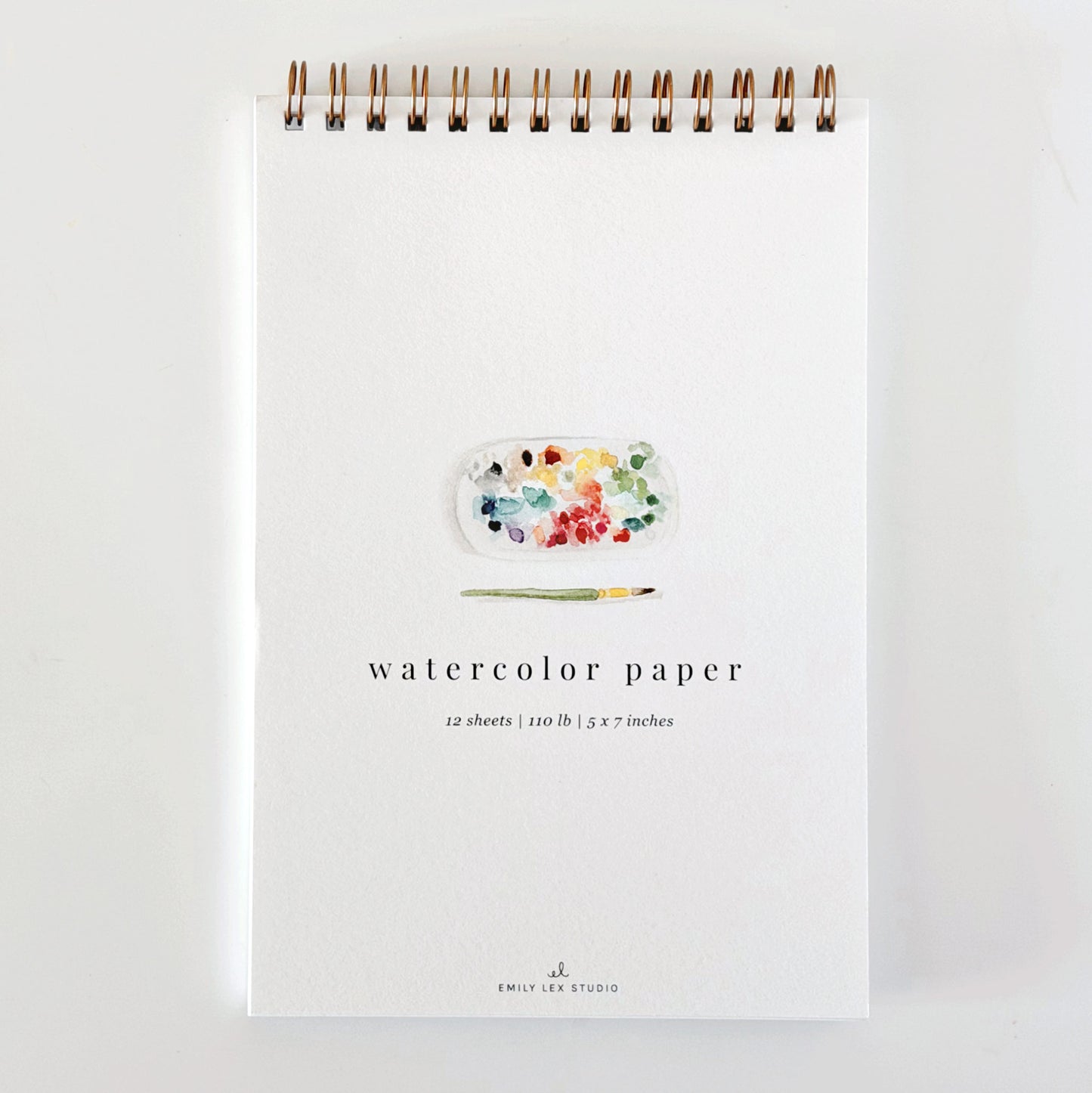 spiral watercolor paper pad