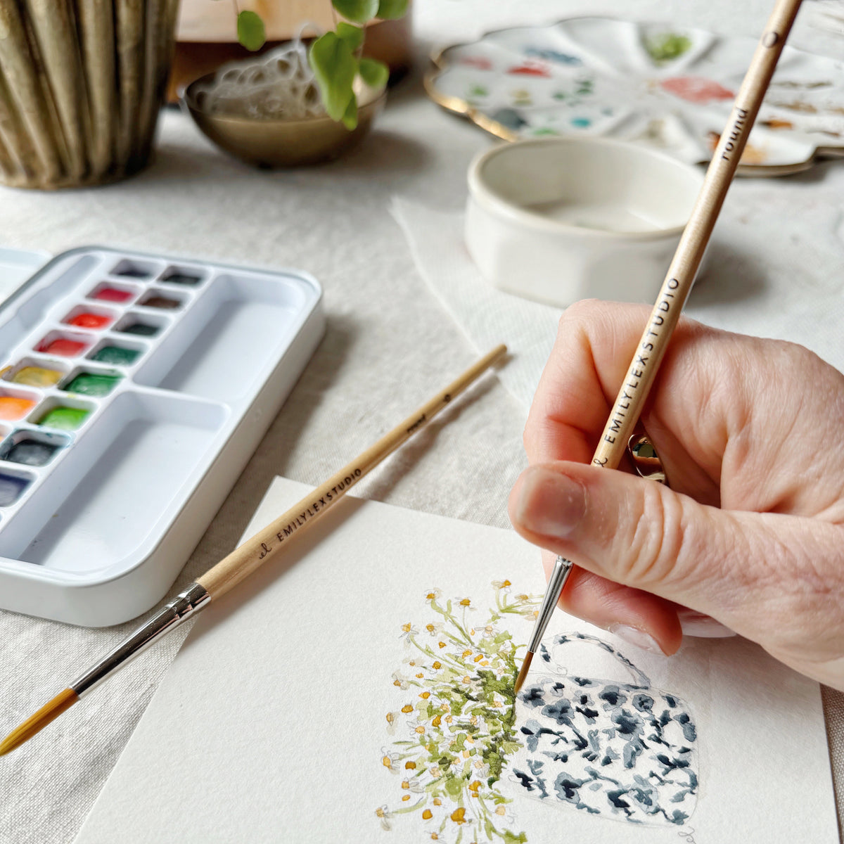 the essential paintbrush set