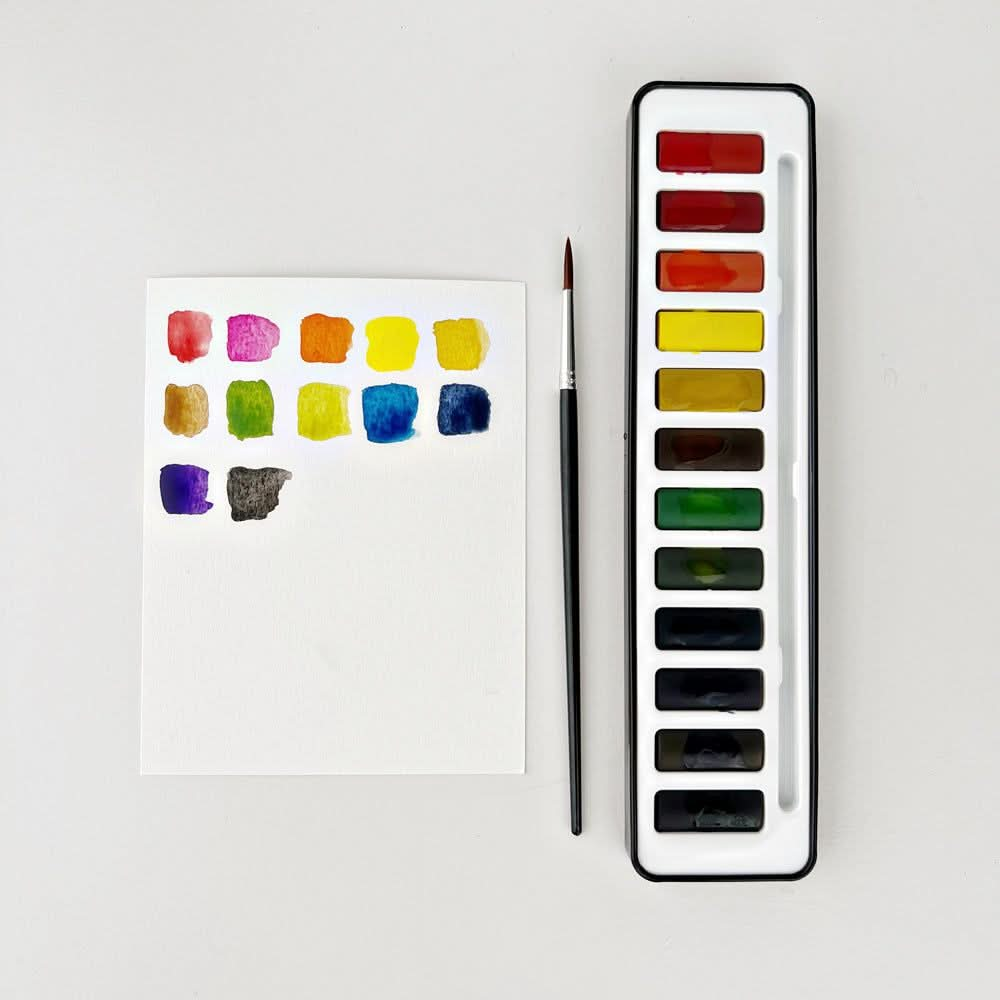 watercolor paint set - emily lex studio