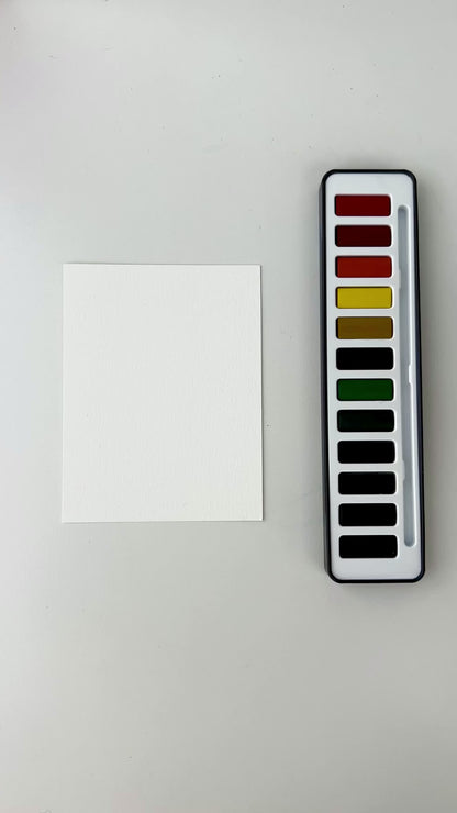 watercolor paint set