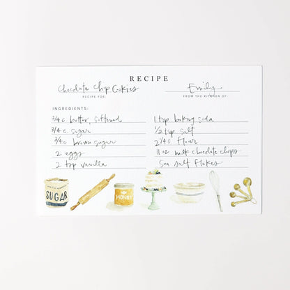 baking recipe cards - emily lex studio