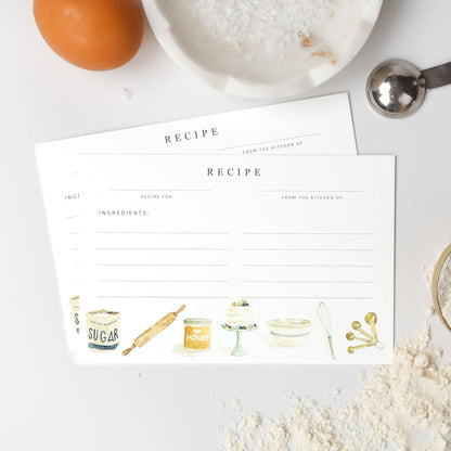 baking recipe cards - emily lex studio