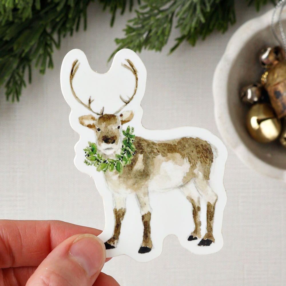 reindeer sticker - emily lex studio