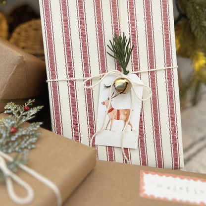 reindeer gift tags