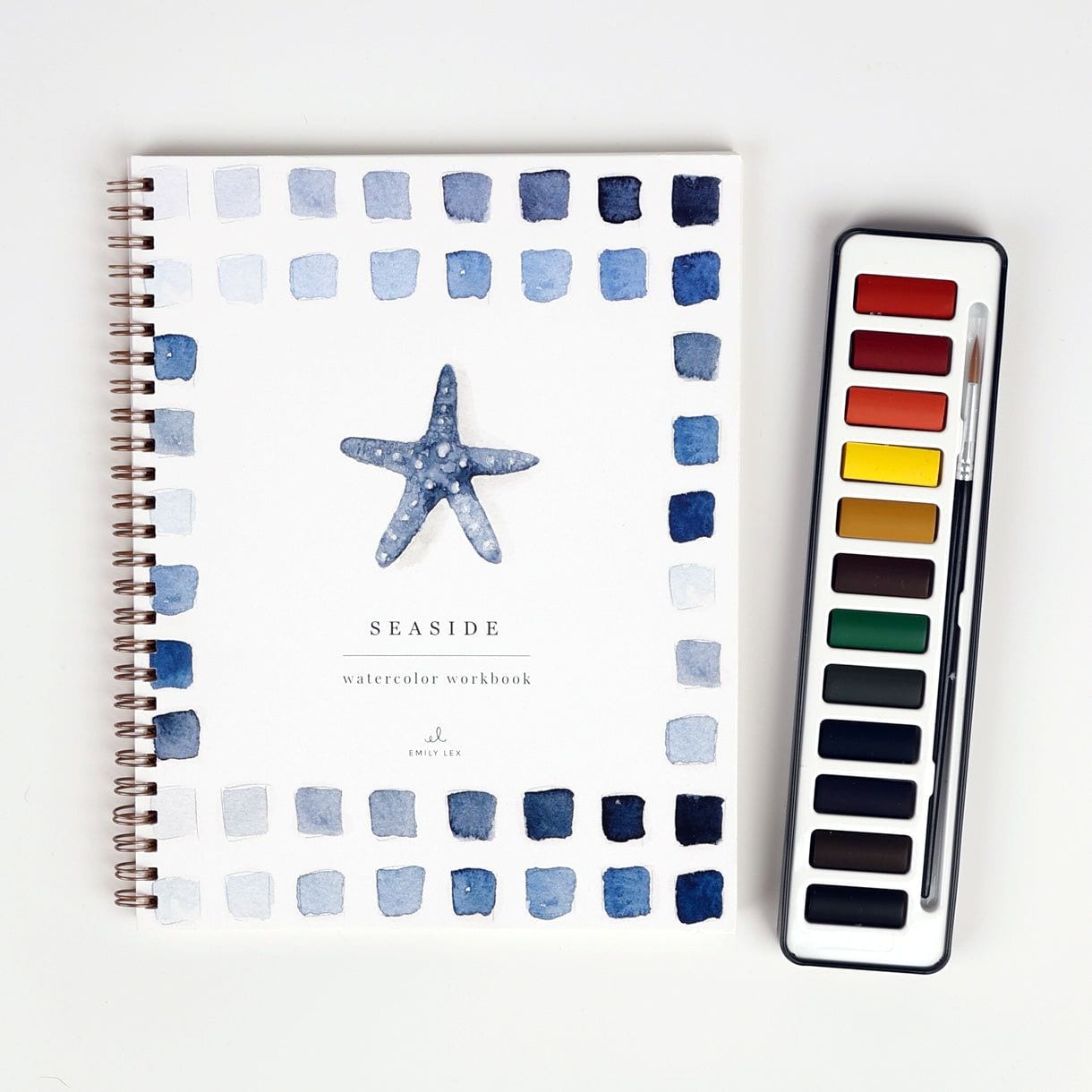 seaside watercolor workbook – Emily Lex Studio Wholesale