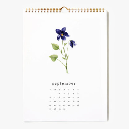2026 flower stems calendar