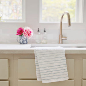 skinny stripe tea towel