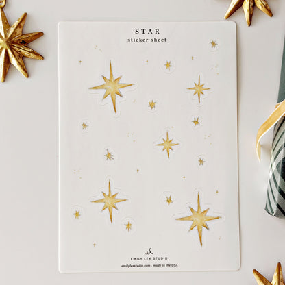 nativity sticker sheets