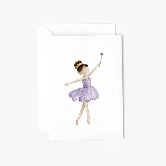 sugarplum fairy nutcracker mini enclosure notecard