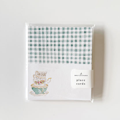 teacup place cards