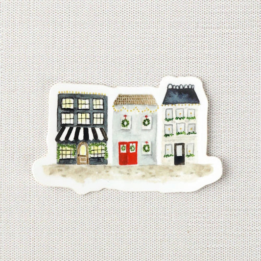 christmas village sticker