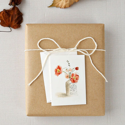 vintage bouquet mini notecard - emily lex studio