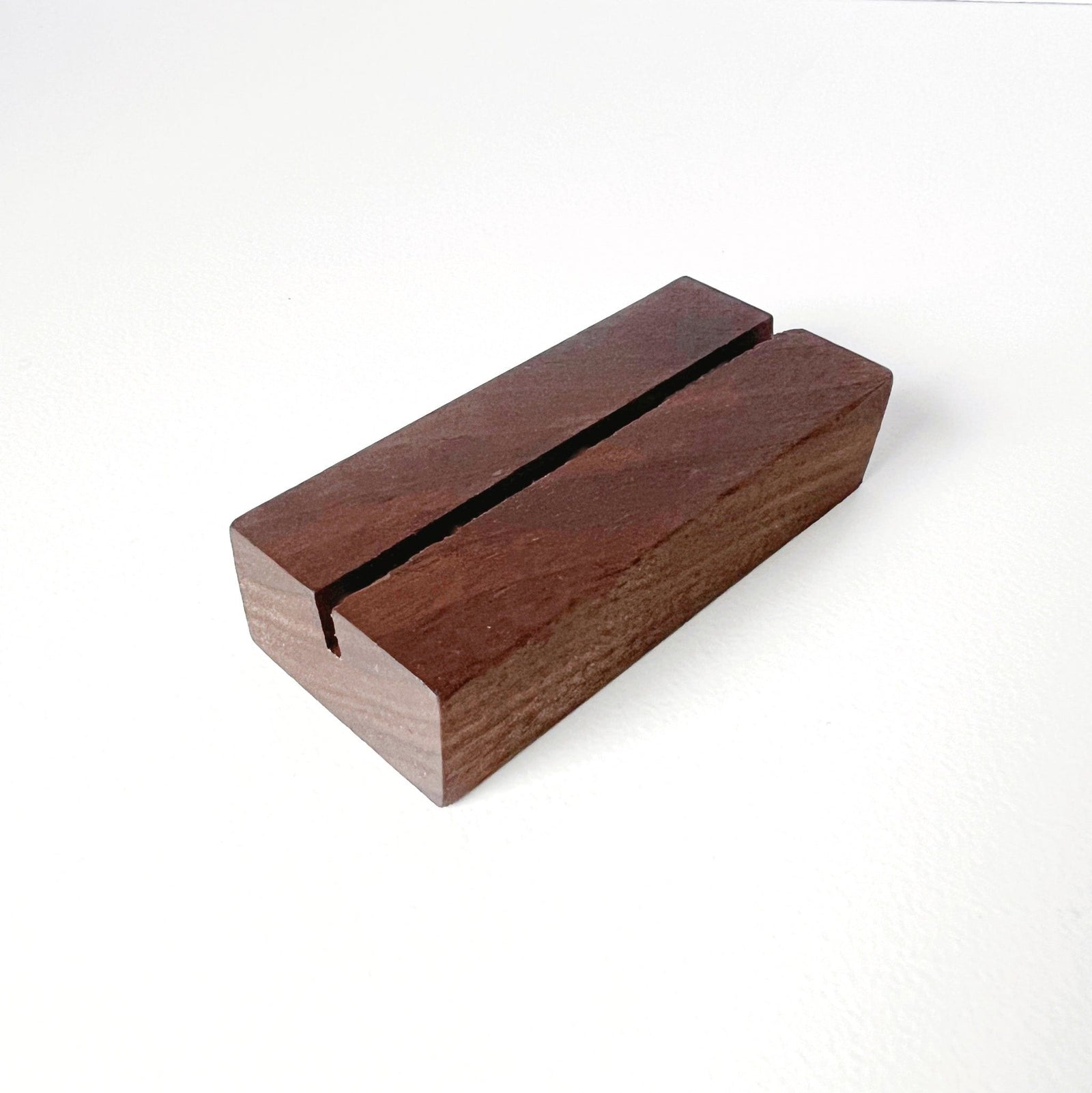 wood card holder