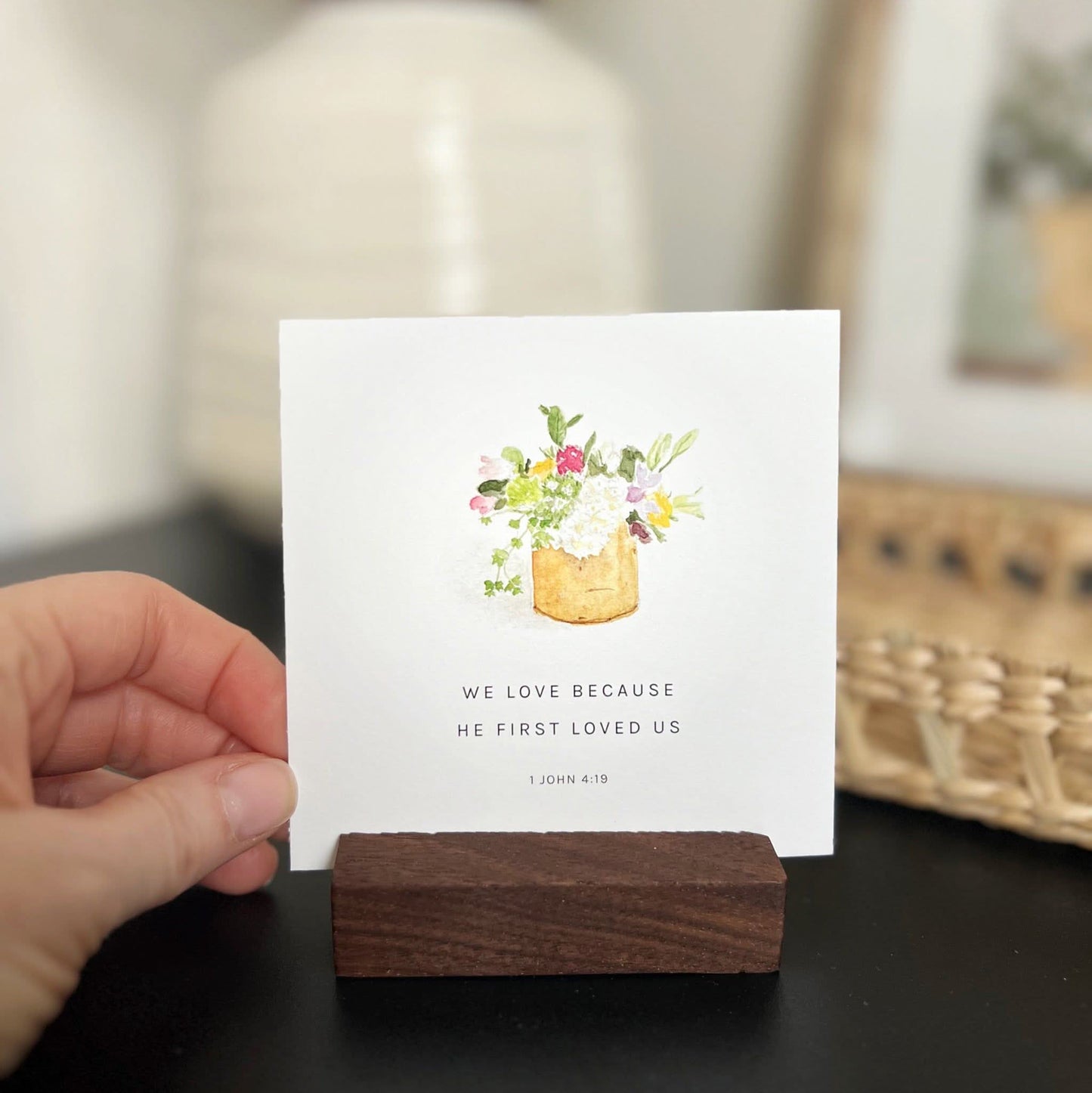 wood card holder - emily lex studio