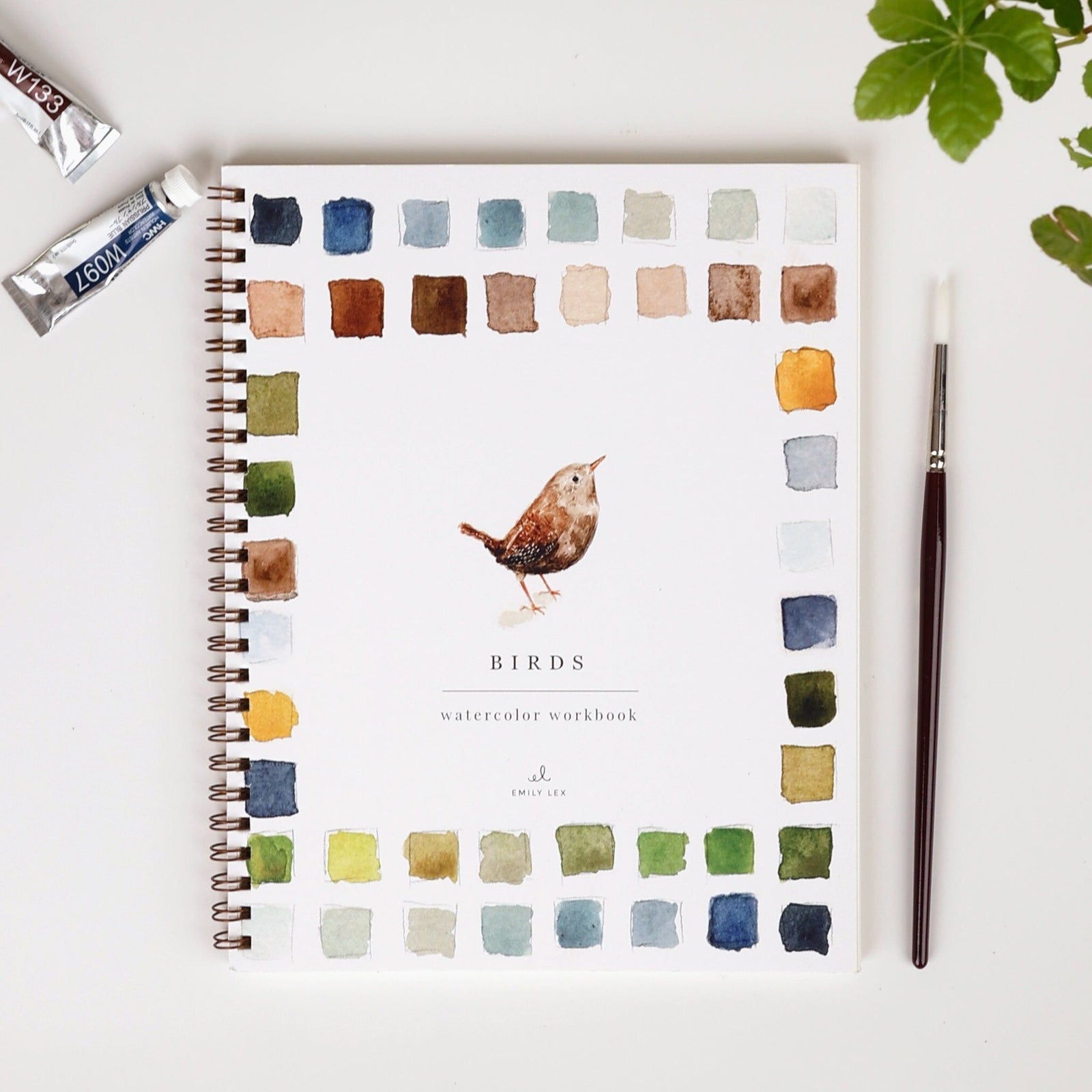 Watercolor Workbook: A Complete Course in 10