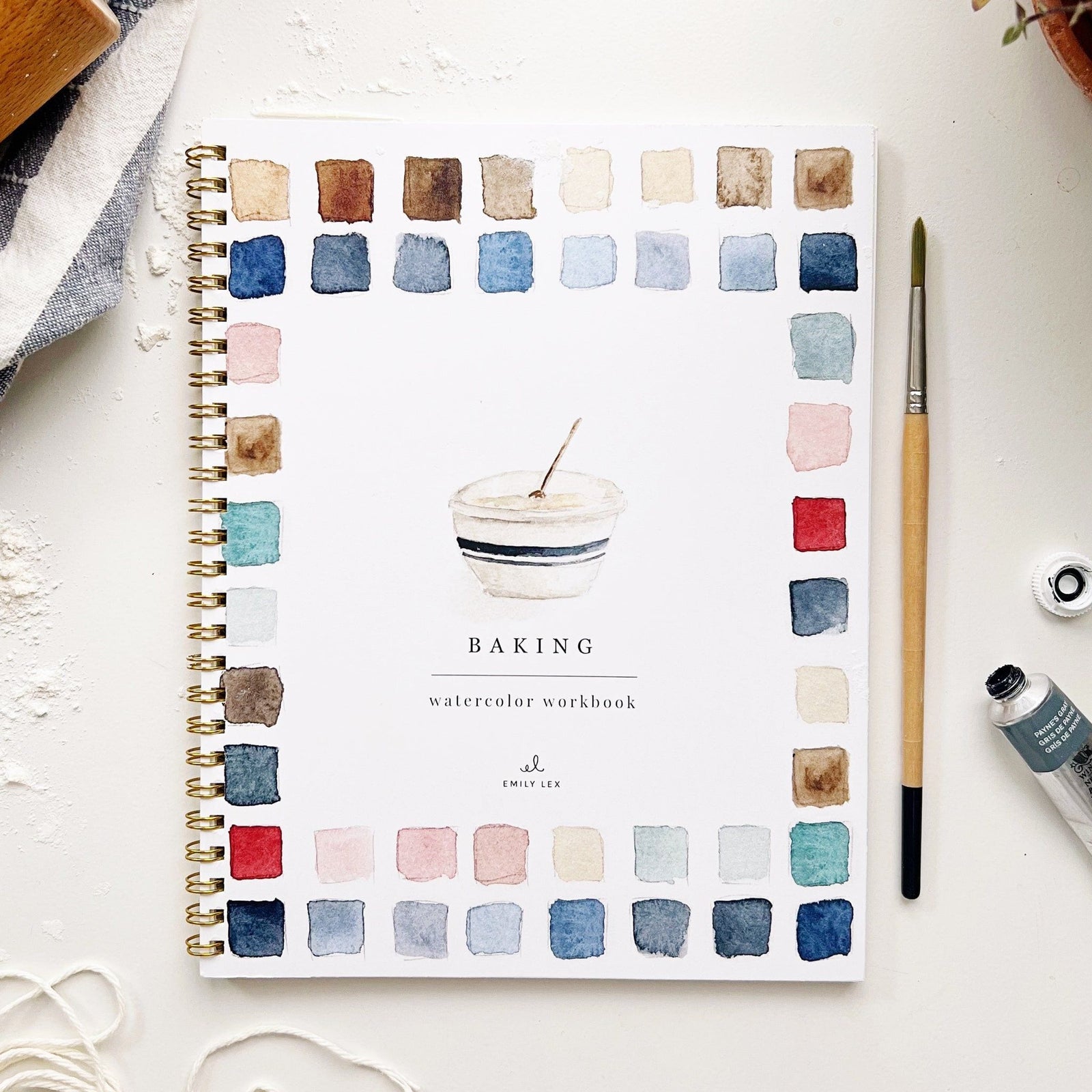 Simplified Watercolor Classes & Workbooks from Emily Lex • Crooked