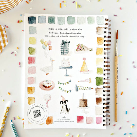 celebrate watercolor workbook
