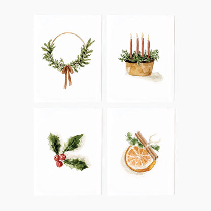 yuletide notecard set