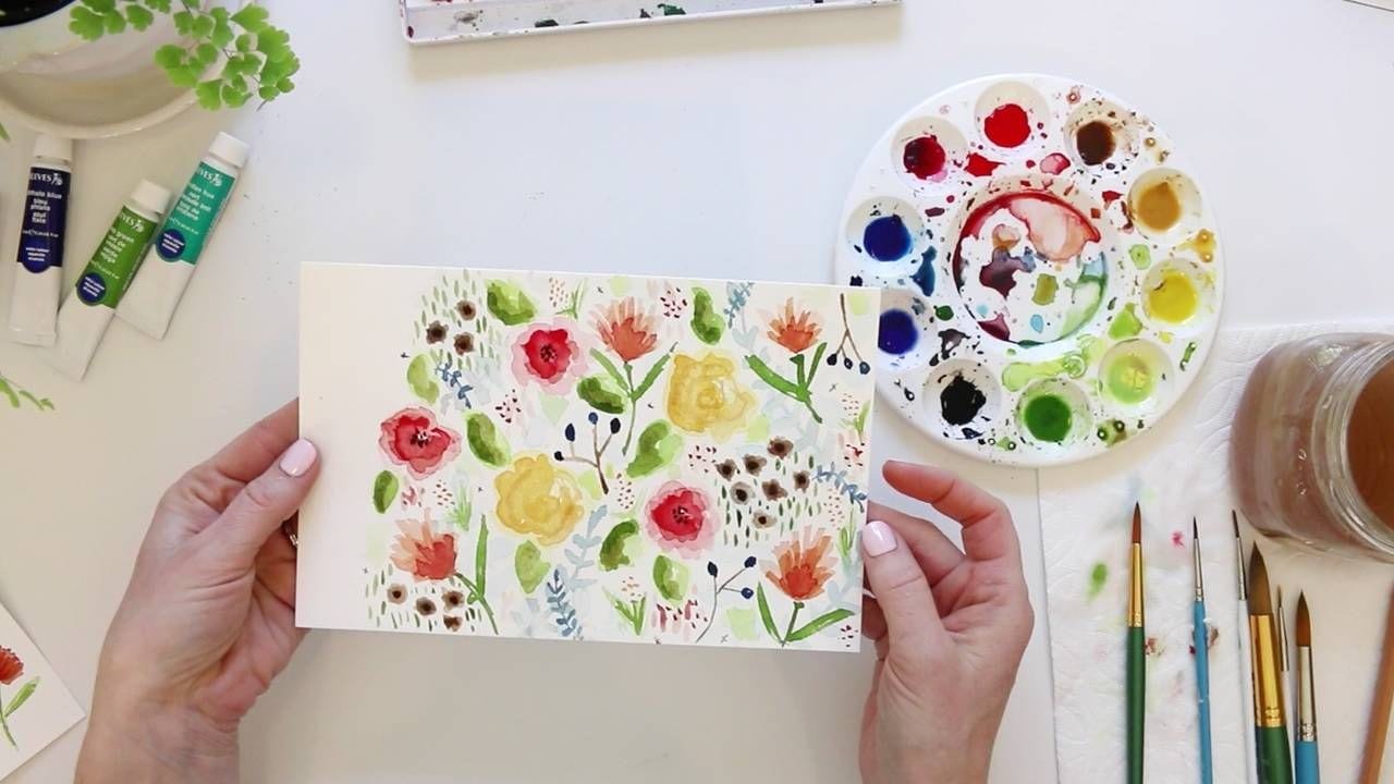 Watercolor with Emily Lex — hannah homegrown