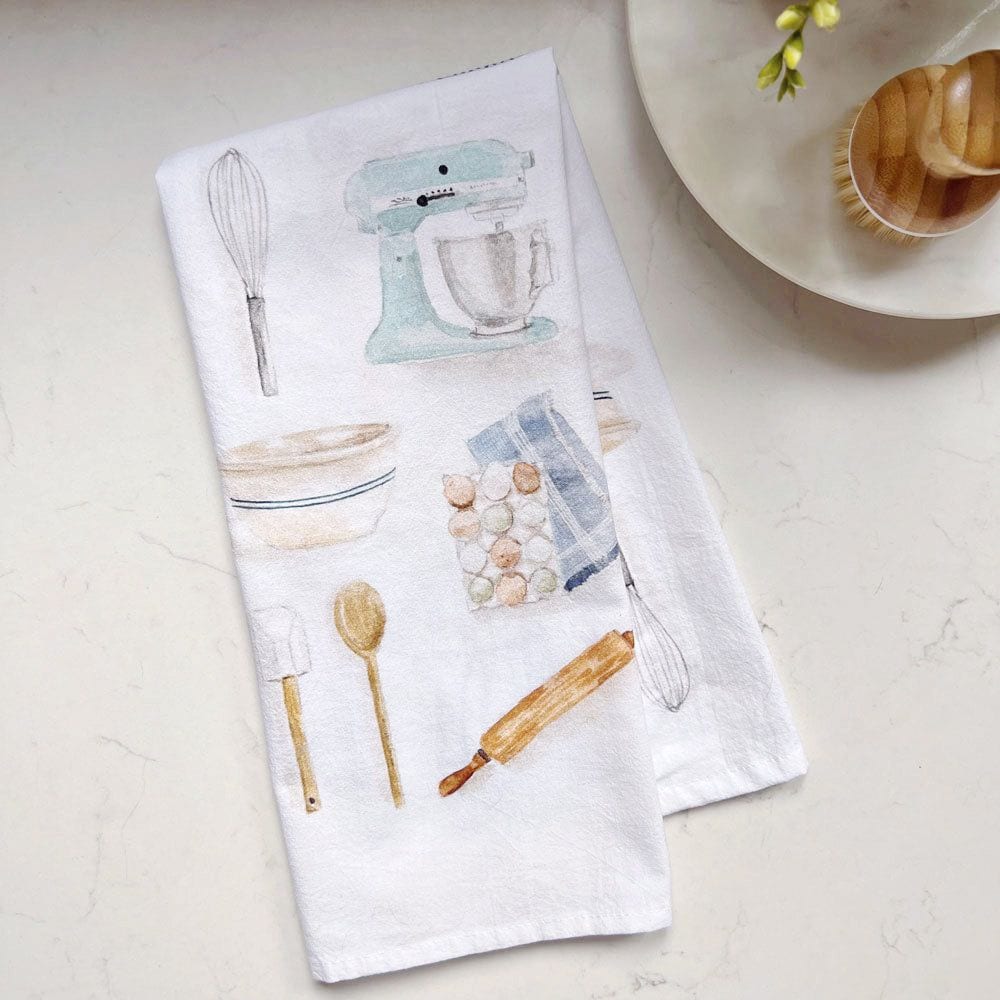 tea towel - baking - emily lex studio