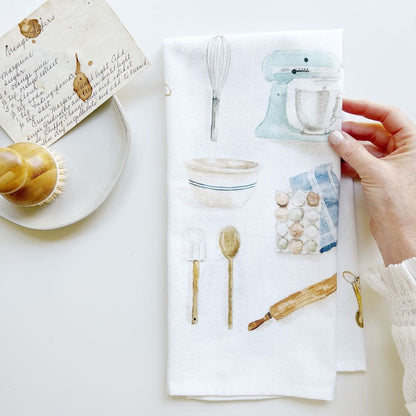 tea towel - baking - emily lex studio