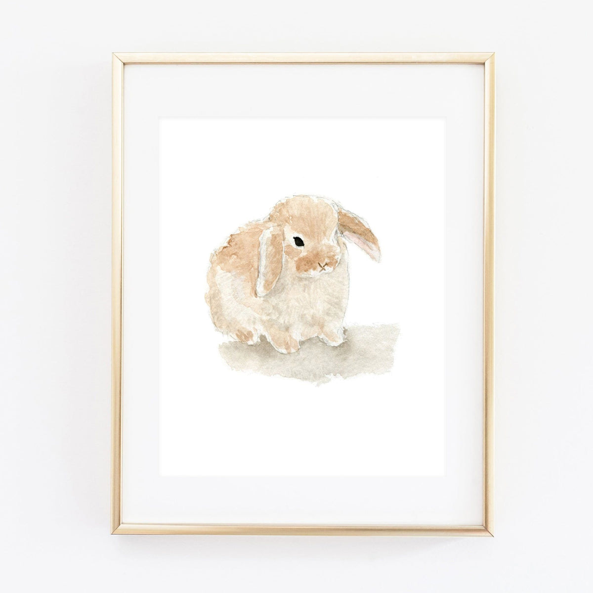 bunny art print - emily lex studio