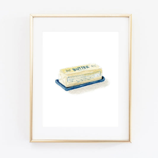 butter art print - emily lex studio