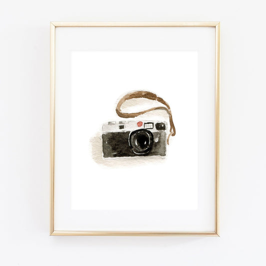 camera art print - emily lex studio